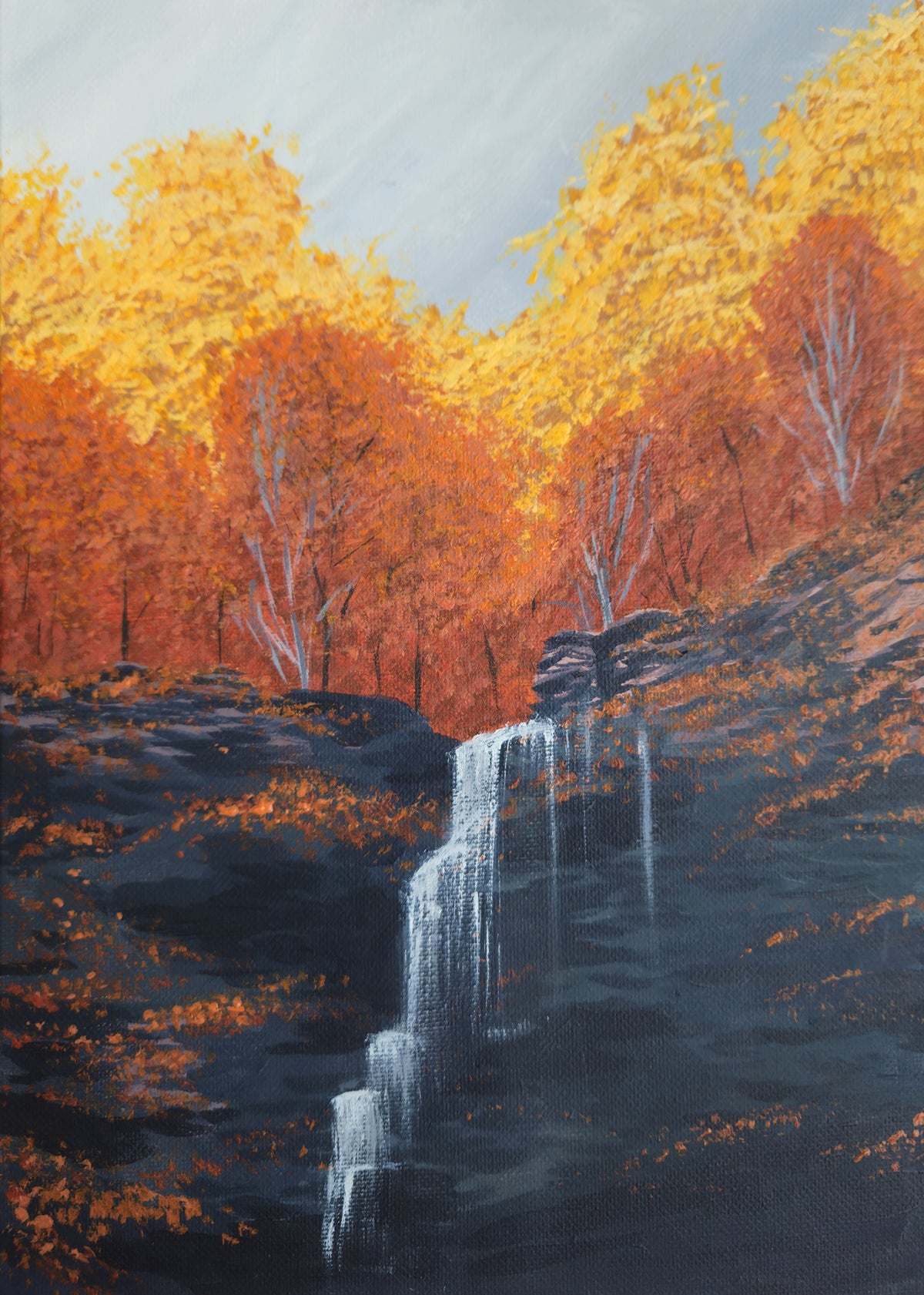 Paint and Sip Workshop – Painting an Autumnal Forest