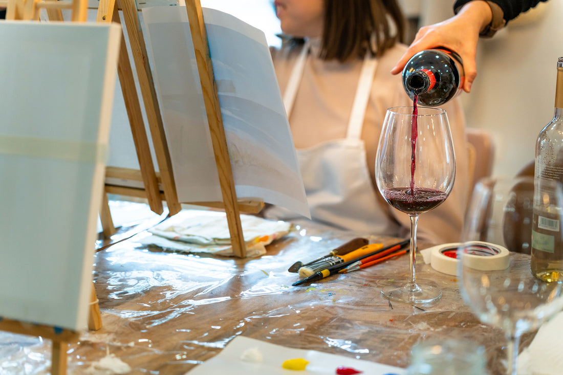 Paint and Sip Workshop – Painting an Autumnal Forest