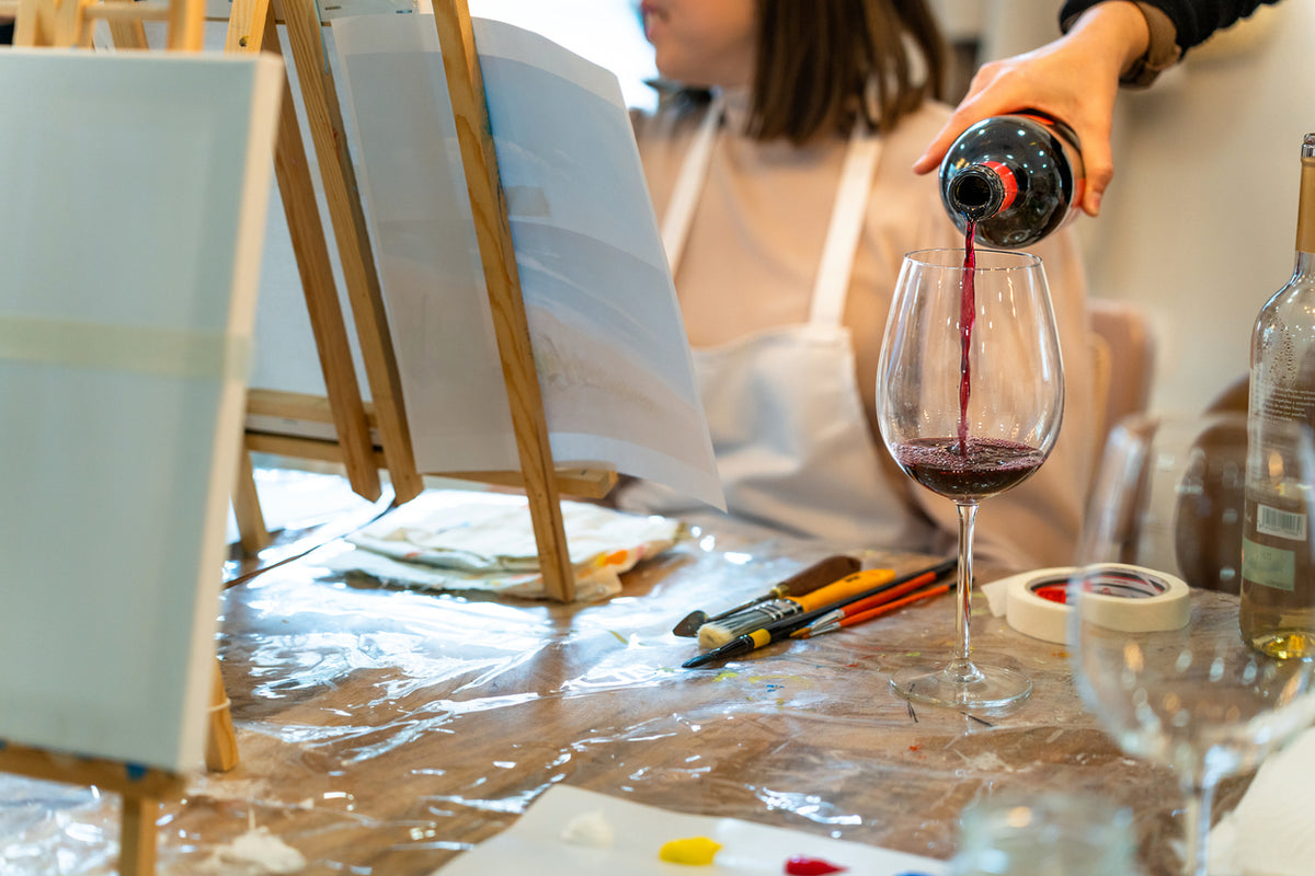 Paint and Sip Workshop – Painting an Autumnal Forest